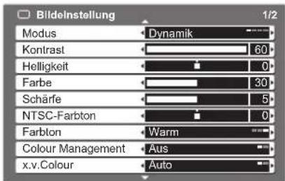 PANASONIC TX-P50S10 - Nehmen Sie gewünschte Einstellung oder Auswahl vor. - 1