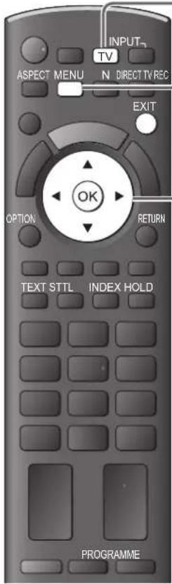PANASONIC TX-P42U10E - DVB-T-Programme oder analoge Programme - 5