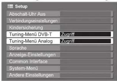 PANASONIC TX-P42U10E - DVB-T-Programme oder analoge Programme - 3