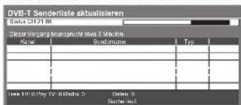 PANASONIC TX-P42U10E - DVB-Sender automatisch aktualisieren Senderliste aktualisieren - 1