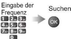 PANASONIC TX-P42S20 - Manuelles Einstellen des DVB-Programms Manueller Suchlauf - 2