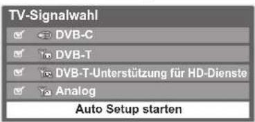 PANASONIC TX-P42S20 - Wählen Sie „Auto Setup starten“ aus - 1