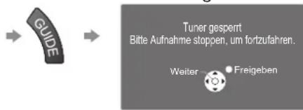 PANASONIC TX-P42S20 - Beenden der Aufzeichnung - 3