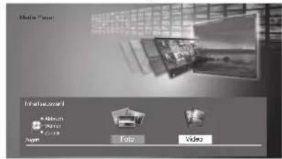 PANASONIC TX-P42S20 - Wählen Sie „Video“. - 1
