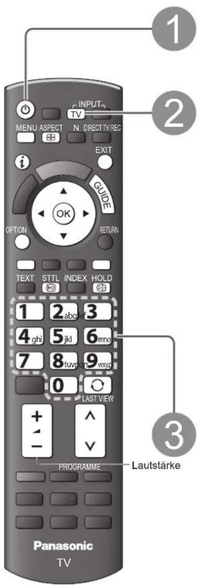 PANASONIC TX-P42S20 - Betrachten von Fernsehprogrammen - 1