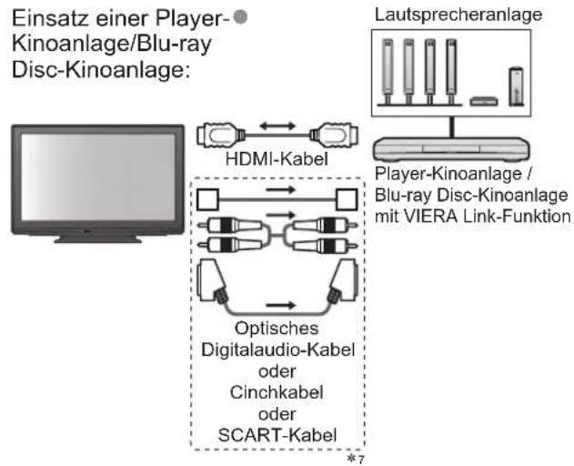 PANASONIC TX-P42S20 - Übersicht über die Q-Link- und VIERA Link-Funktionen - 8