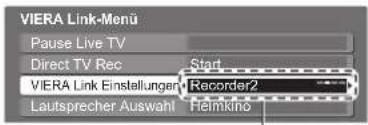 PANASONIC TX-P42S10ES - Bei Anschluss mehrerer ■ Recorder oder Player - 1
