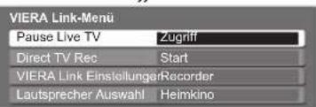 PANASONIC TX-P42S10ES - Wählen Sie „Pause Live TV“, und pausieren Sie das Programm. - 1