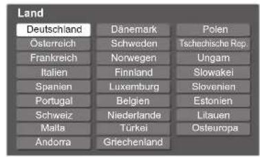 PANASONIC TX-P42S11 - Wählen Sie Ihr Land aus. - 1