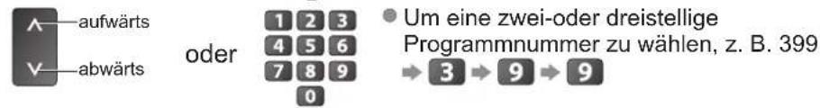 PANASONIC TX-P42GA11 - Wählen Sie ein Programm. - 1