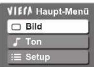 PANASONIC TX-P42GA11 - Wählen Sie das gewünschte Menü. - 1