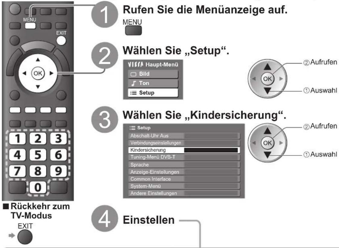 PANASONIC TX-P42GA11 - Kindersicherung - 1