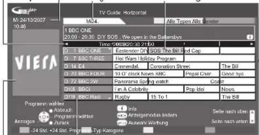 PANASONIC TX-P42GA11 - Rufen Sie den Programmassistenten auf. - 2