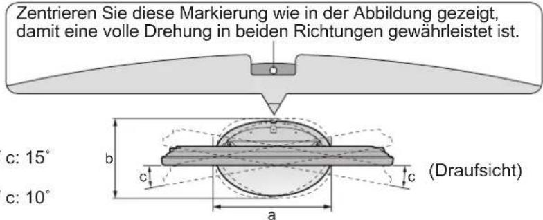 PANASONIC TX-P42G15 - Einstellen des Bildschirms auf den gewünschten Winkel - 2