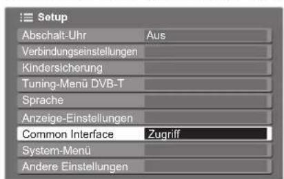 PANASONIC TX-P42G15 - Setzen Sie das CI-Modul (separat erhältlich) in den CI-Steckplatz ein. - 12