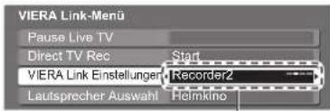 PANASONIC TX-P42C10E - Bei Anschluss mehrerer ■ Recorder oder Player - 1