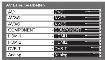 PANASONIC TX-P42C10E - Wählen Sie eine Eingangsbuchse, und nehmen Sie die gewünschte Einstellung vor. - 1