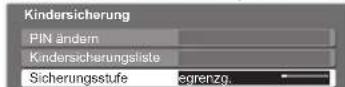 PANASONIC TX-P37X10Y - Sperren von Programmplätzen Kindersicherung - 11