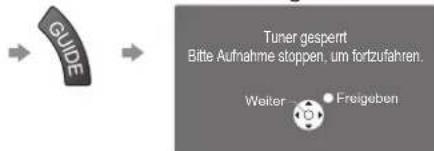 PANASONIC TX-P37X10Y - Direkte TV-Aufzeichnung – Aufzeichnung des laufenden Fernsehprogramms Direct TV Rec - 7