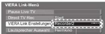 PANASONIC TX-P37X10Y - ■ Bei Anschluss mehrerer Recorder oder Player - 1