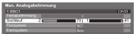 PANASONIC TX-P37X10Y - ■ Manueller Suchlauf - 1