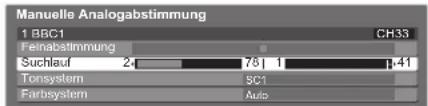PANASONIC TX-P37C10ES - ■Manueller Suchlauf - 1