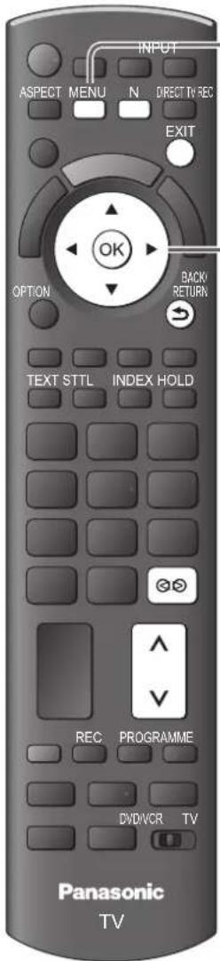 PANASONIC TX-P42G10 - Gebrauch der Menüfunktionen - 1