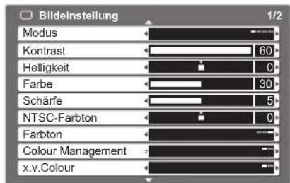 PANASONIC TX-P37X10E - Nehmen Sie gewünschte Einstellung oder Auswahl vor. - 1