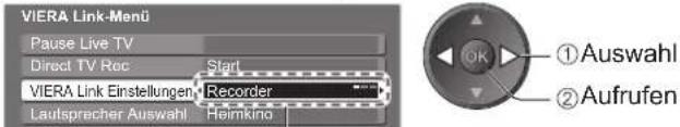 PANASONIC TX-P37X10E - ■ Bei Zugriff auf ein nicht mit VIERA Link kompatibles Gerät - 2