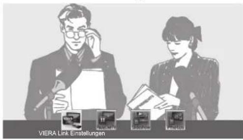 PANASONIC TX-P37X10E - Wählen Sie die gewünschte Funktion aus. - 1