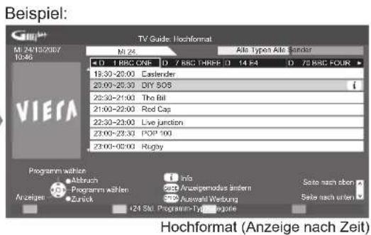 PANASONIC TX-P37X10E - Rufen Sie den Programmassistenten auf. - 2
