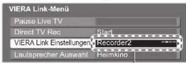 PANASONIC TX-P37X10E - ■ Bei Anschluss mehrerer Recorder oder Player - 1