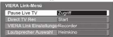 PANASONIC TX-P37X10E - Wählen Sie „Pause Live TV“, und pausieren Sie das Programm. - 1