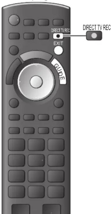 PANASONIC TX-P54Z11 - Direkte TV-Aufzeichnung – Aufzeichnung des laufenden Fernsehprogramms - 1