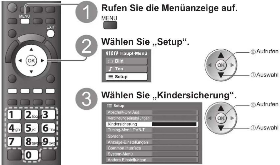 PANASONIC TX-P42G15E - Kindersicherung - 1
