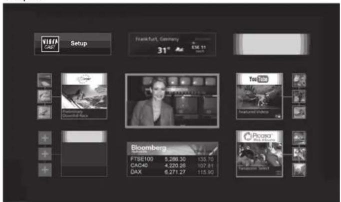 PANASONIC TX-P42G15E - Zugriff auf VIERA CAST. - 3