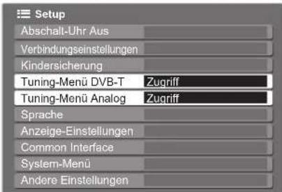 PANASONIC TX-P42G15E - DVB-T-Programme oder analoge Programme - 4