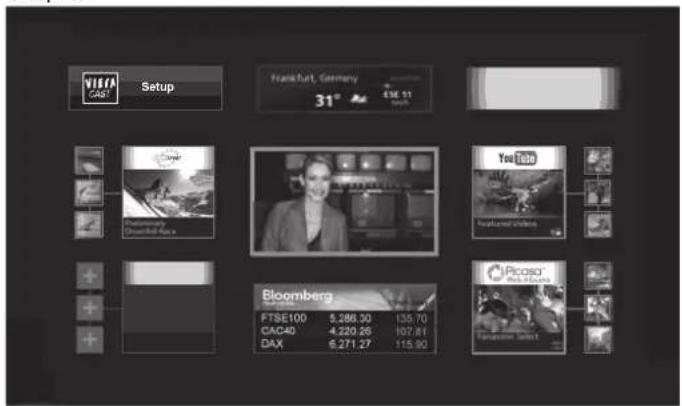 PANASONIC TX-L37V10 - Zugriff auf VIERA CAST. - 3