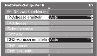 PANASONIC TX-L37V10 - Wählen Sie „IP-Adresse ermitteln“ aus und legen Sie dann „Auto“ fest Wählen Sie „DNS-Adresse ermitteln“ aus und legen Sie dann „Auto“ fest - 1