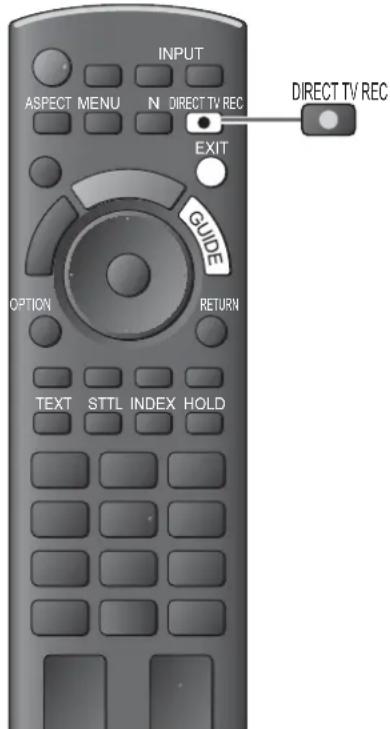 PANASONIC TX-L37U10 - Direkte TV-Aufzeichnung – Aufzeichnung des laufenden Fernsehprogramms - 1