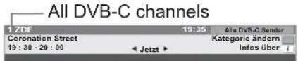 PANASONIC TX-L37U10 - Überspringen unerwünschter DVB-Sender, Bearbeiten von DVB-Sendern Senderliste - 2