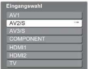PANASONIC TX-L37U10 - Wählen Sie den Eingang, an den das Zusatzgerät angeschlossen ist. - 1