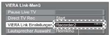 PANASONIC TX-L37U10 - Bei Anschluss mehrerer Recorder oder Player - 1