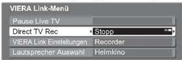 PANASONIC TX-L37U10 - Beenden der Aufzeichnung - 1