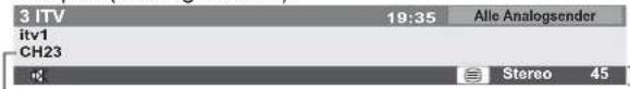 PANASONIC TX-L37U10 - Anzeigen des Informationsbanners - 3