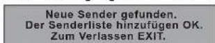 PANASONIC TX-L37U10 - Benachrichtigung anzeigen Neue Sender melden - 1