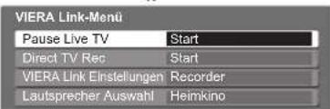 PANASONIC TX-L37GA11 - Wählen Sie „Pause Live TV“, und pausieren Sie das Programm. - 1