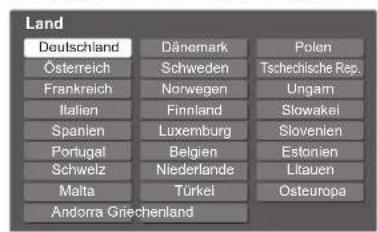 PANASONIC TX-L37GA11 - Wählen Sie Ihr Land aus. - 1