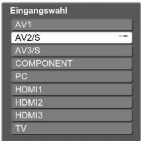 PANASONIC TX-L37S10 - Wählen Sie den Eingang, an den das Zusatzgerät angeschlossen ist. - 1