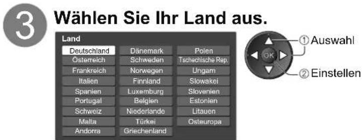 PANASONIC TX-L37S10 - Schließen Sie den Fernseher an eine Netzsteckdose an, und schalten Sie ihn ein. - 4